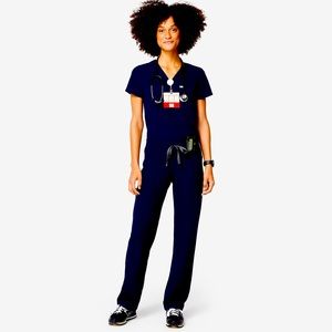 FIGS Navy scrub set XXS